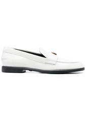 Furla logo-plaque detail loafers