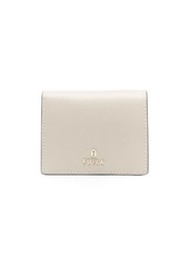 Furla logo-plaque leather wallet