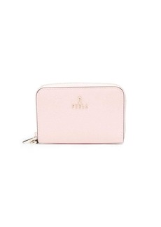 Furla logo-plaque leather wallet