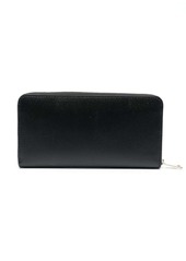 Furla logo-plaque leather wallet