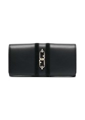 Furla logo-plaque leather wallet