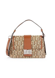 Furla Logo Print Shoulder Bag