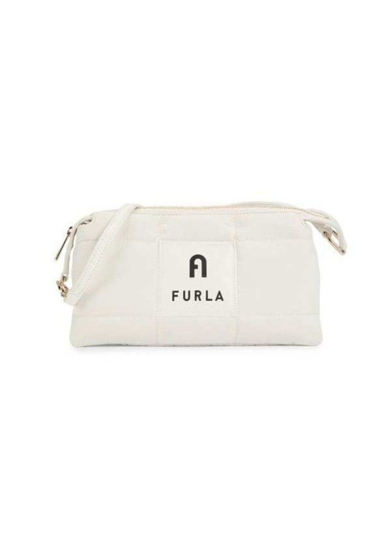 Furla Logo Quilted Crossbody Bag