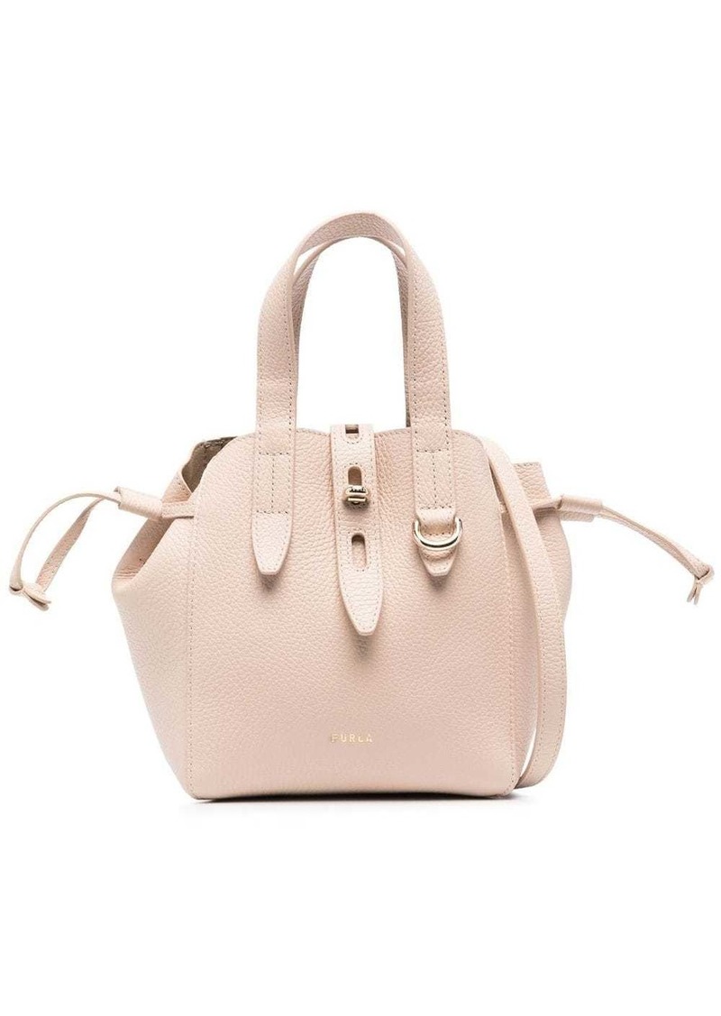 Furla Net leather tote bag