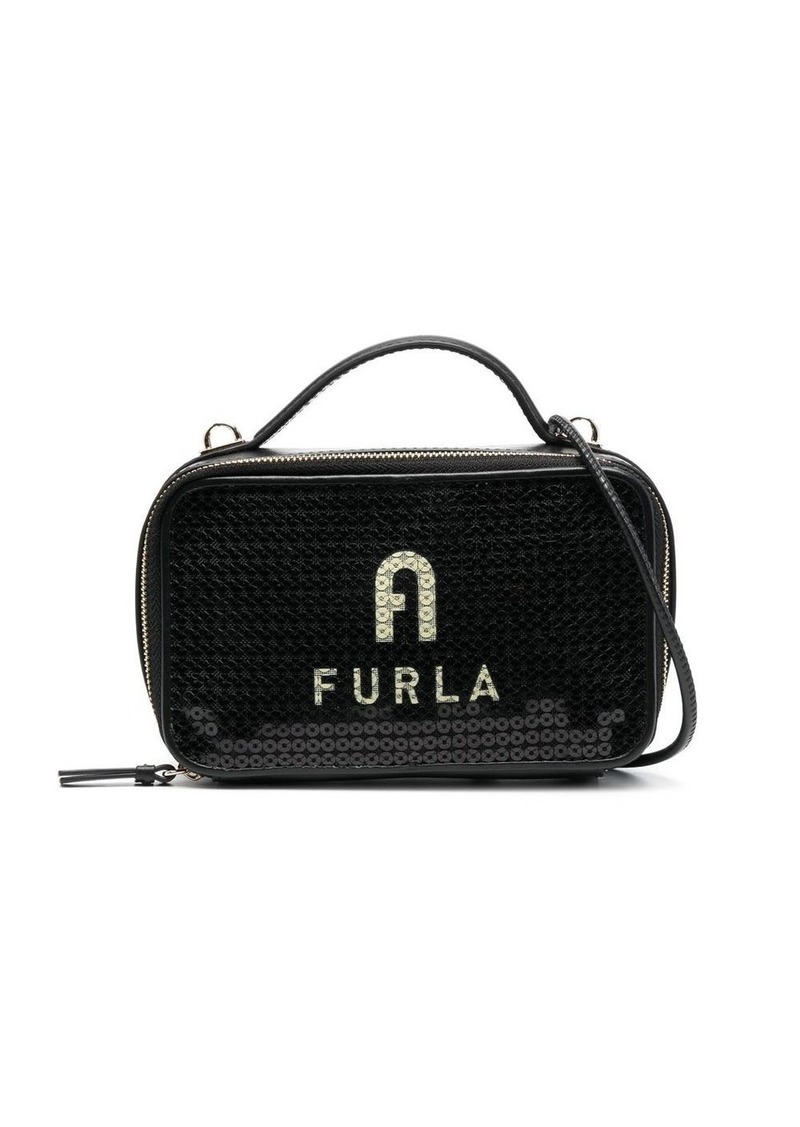 Furla patent mini bag