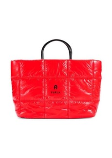 Furla Quilted Puff Tote