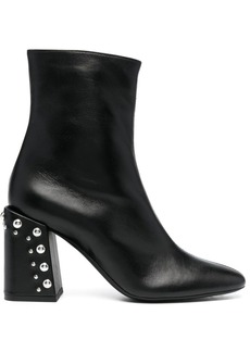 Furla studded-heel 75mm ankle boots