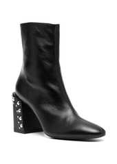 Furla studded-heel 75mm ankle boots