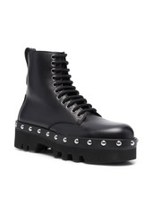 Furla studded lace-up boots