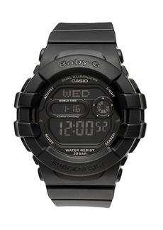 G-Shock Baby-g Watch, Women's Digital Black Resin Strap 42x46mm BGD140-1A