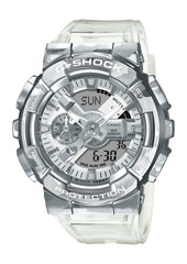 G-Shock Men's Analog-Digital Clear Resin Strap Watch 51.9mm