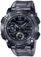 G-Shock Men's Analog-Digital Translucent Smoke Resin Watch 48.7mm GA2000SKE-8A