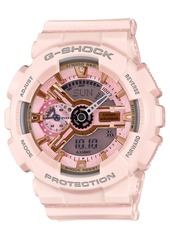 G-Shock Women's Analog-Digital Light Pink Bracelet Watch 49x46mm GMAS110MP-4A1