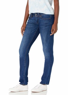 G-Star Raw Women's Midge Saddle Mid Rise Straight Fit Jeans
