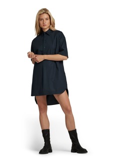 G-Star Raw Women's Pocketony Short Sleeve Shirt Dress  XS