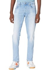 G Star Raw Denim 3301 Slim Jeans in Sun Faded Crystal Blue