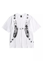 G Star Raw Denim Backpack Graphic Boxy T-Shirt