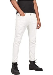 G Star Raw Denim D-Staq 3-D Slim Jeans in White