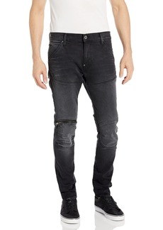 G Star Raw Denim G-STAR 5620 3D Zip Knee Skinny Fit Jeans