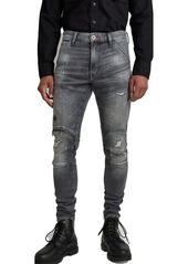 G Star Raw Denim G-Star Raw Men's 5620 3D Zip Knee Skinny Fit Jeans