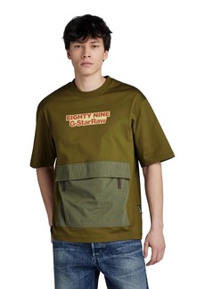 G Star Raw Denim G-Star Raw Men's Boxy Oversized Short Sleeve T-Shirt