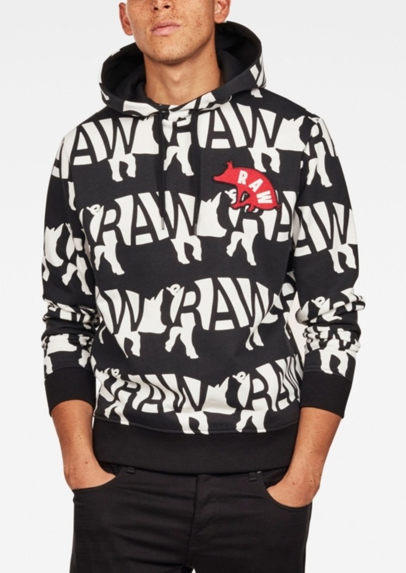 g raw hoodie