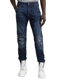 G Star Raw Denim G-Star Raw Men's Elwood Zip-Knee Skinny Jeans, Created for Macy's - Worn In Ga