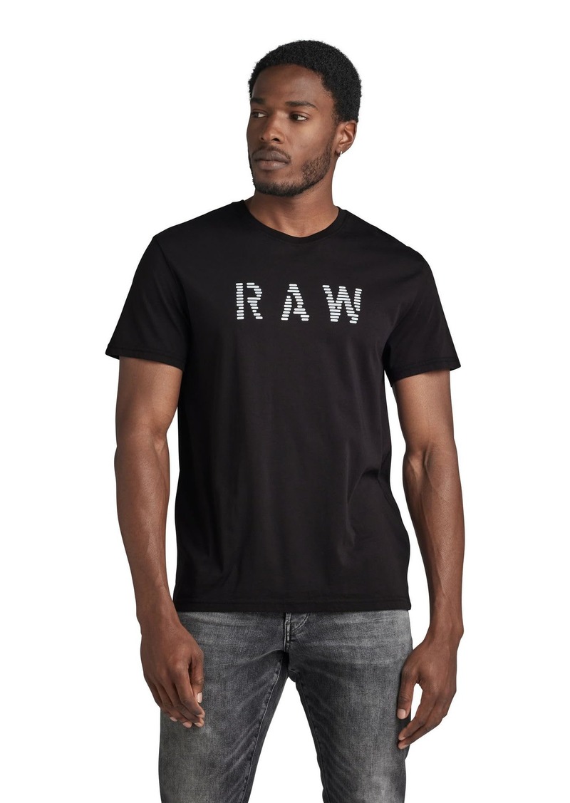 G Star Raw Denim G-Star Raw Men's Holorn Graphic Crew Neck Short Sleeve T-Shirt