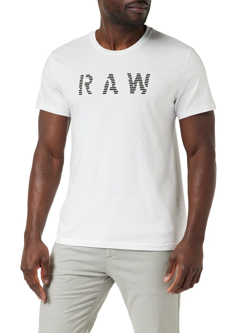 G Star Raw Denim G-Star Raw Men's Holorn Graphic Crew Neck Short Sleeve T-Shirt
