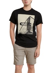 G Star Raw Denim G-Star Raw Men's Hq Oldskool Relaxed-Fit Logo Graphic T-Shirt - Dk Black