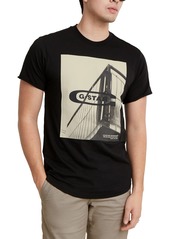 G Star Raw Denim G-Star Raw Men's Hq Oldskool Relaxed-Fit Logo Graphic T-Shirt - Dk Black