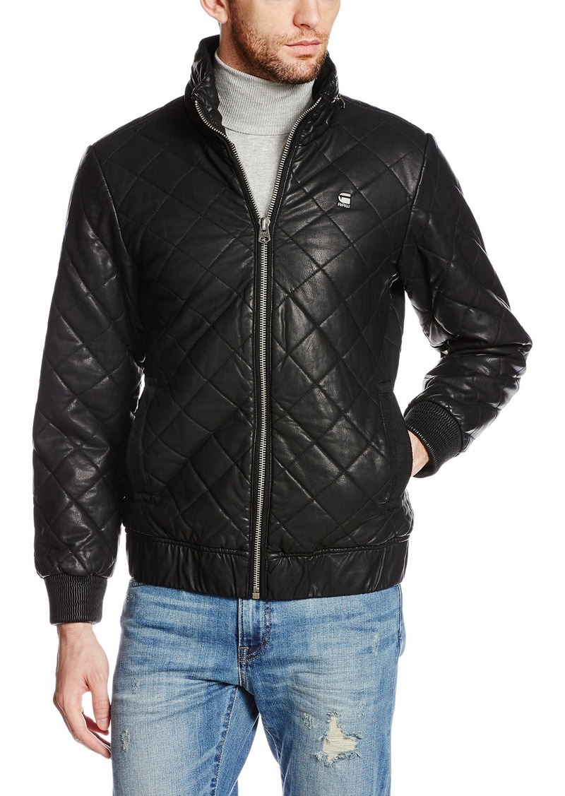 g star quilted jacket mens