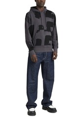 G Star Raw Denim G-Star Raw Men's Oversized Logo Hoodie, Created for Macy's - Multicolor