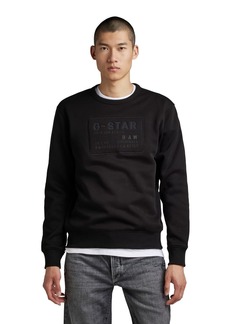 G Star Raw Denim G-Star Raw Men's Premium Graphic Crew Neck Sweatshirt