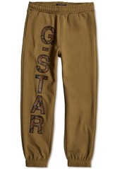 G Star Raw Denim G-Star Raw Men's Relaxed Fit Heavyweight Embroidered Logo Joggers - Kangaroo