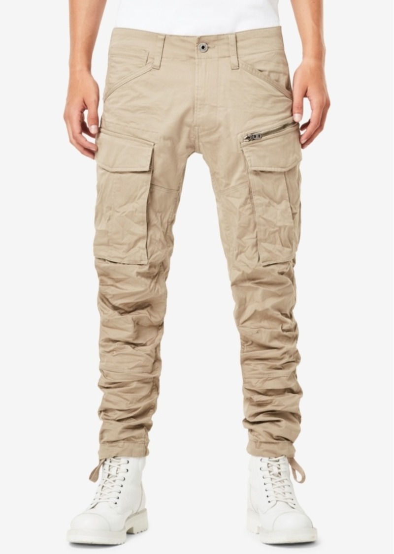 slim fit tapered cargo pants