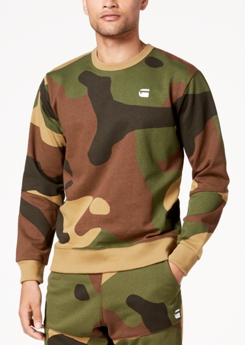 g star camo sweatshirt