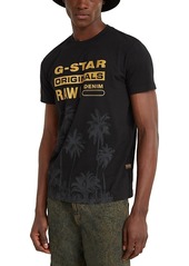 G Star Raw Denim G-star Raw Palm Originals Logo Tee