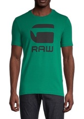 G Star Raw Denim Graphic Crewneck T-Shirt