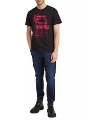 G Star Raw Denim Graphic Logo Cotton T-Shirt