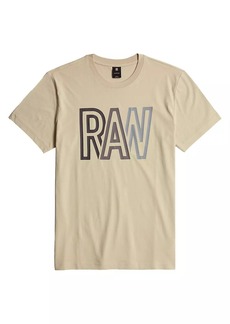 G Star Raw Denim Logo Cotton T-Shirt