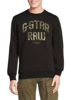 G Star Raw Denim Logo Sweatshirt