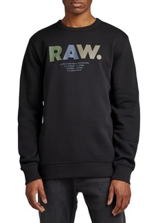 G Star Raw Denim Logo Sweatshirt