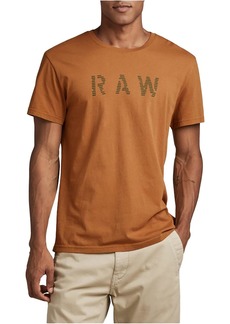 G Star Raw Denim Mens Crewneck Cotton Graphic T-Shirt