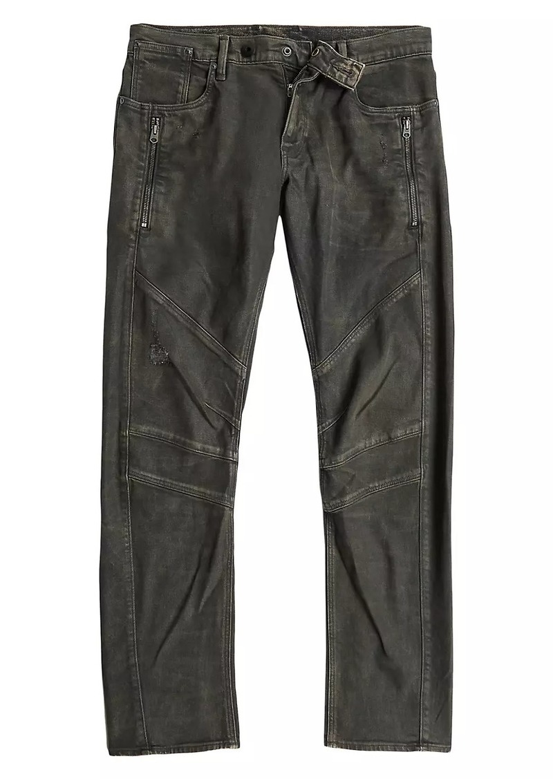 G Star Raw Denim Moto Cross 3D Zip Jeans