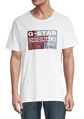G Star Raw Denim Originals Flock Logo T-Shirt