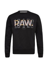 G Star Raw Denim Raw Dot Logo Graphic Sweatshirt