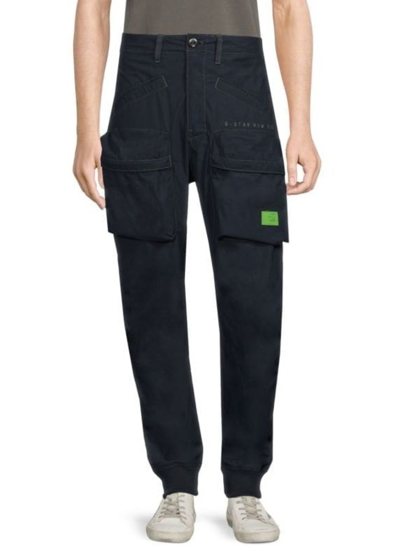 G Star Raw Denim Relaxed Solid Cargo Pants