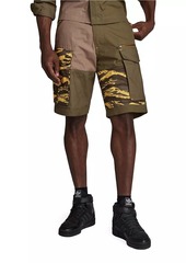 G Star Raw Denim Rovic Colorblocked Cargo Shorts