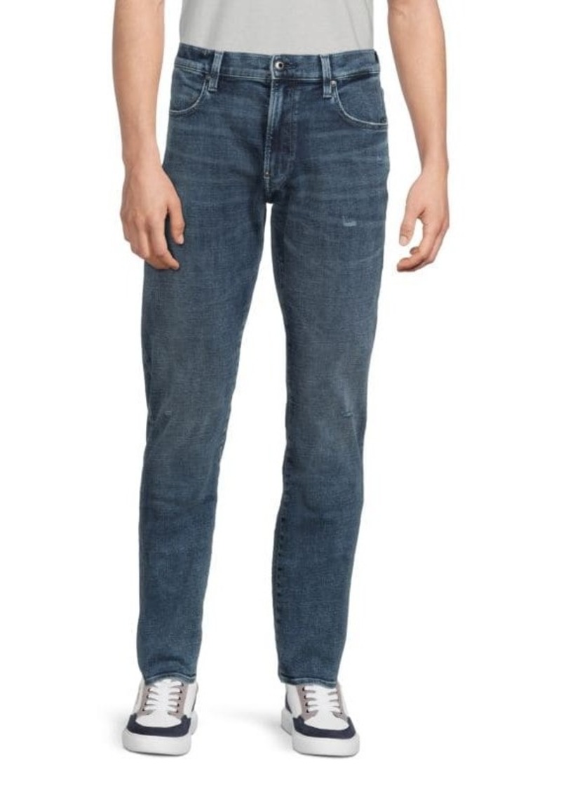 G Star Raw Denim Straight Leg Jeans